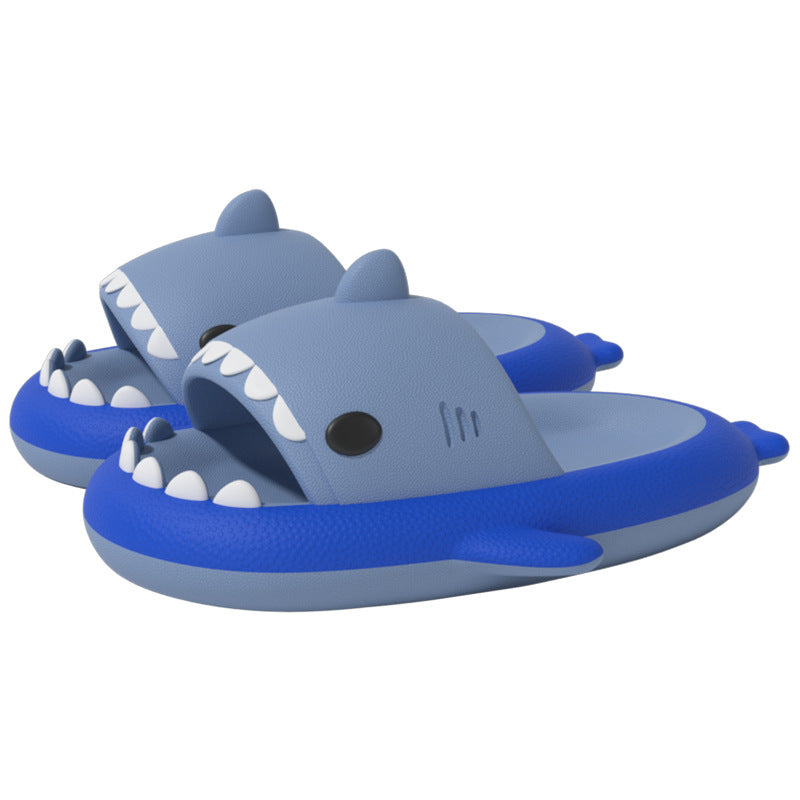 Cross-border cow shark sandals and slippers for men at home