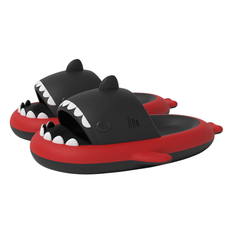 Cross-border cow shark sandals and slippers for men at home
