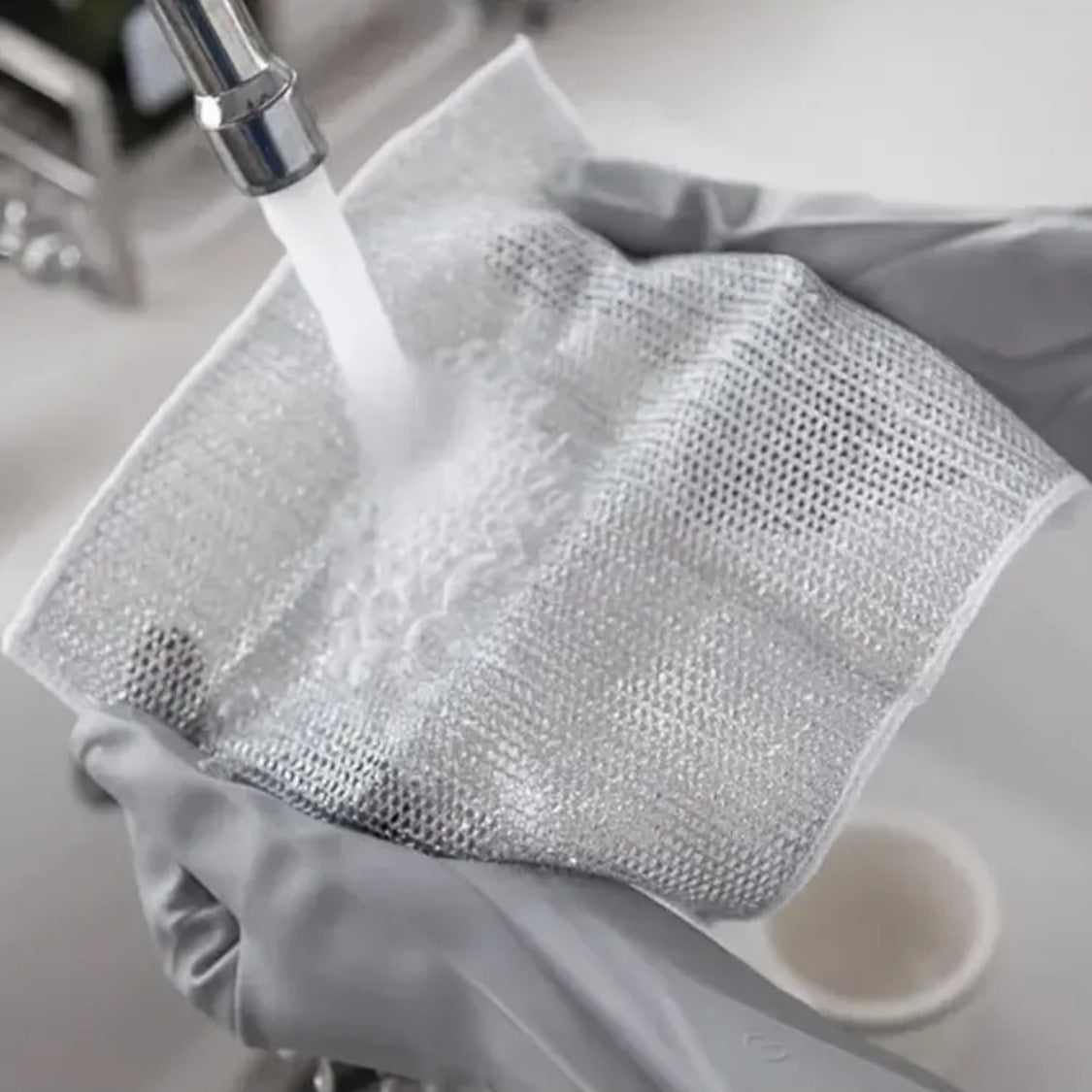 Non-scratch Wire Dishcloth