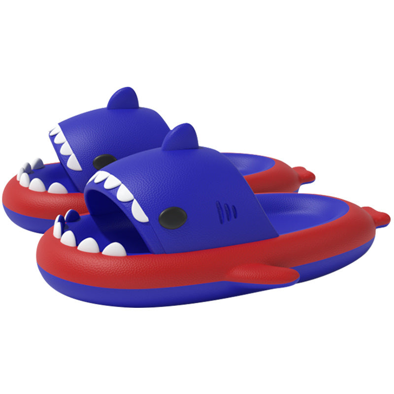 Cross-border cow shark sandals and slippers for men at home