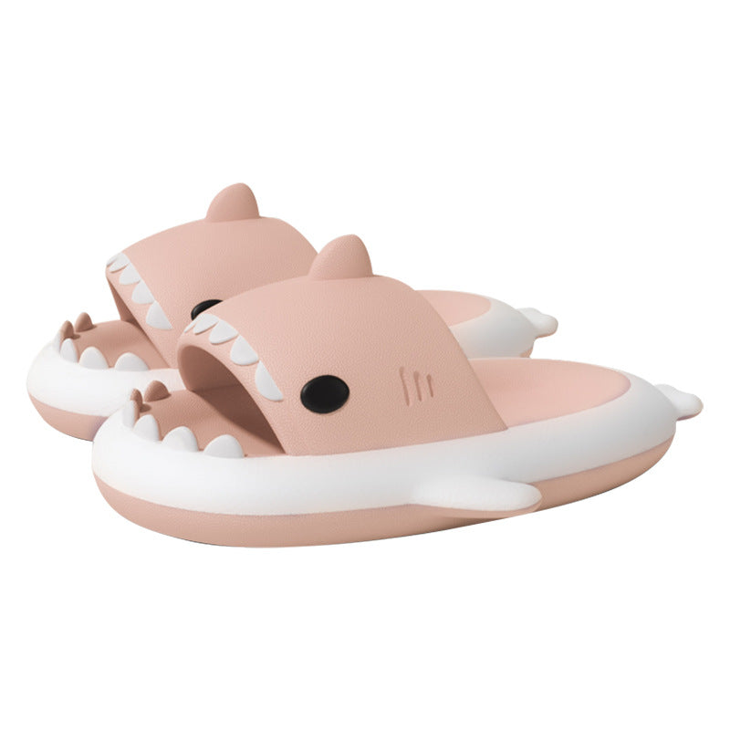 Cross-border cow shark sandals and slippers for men at home