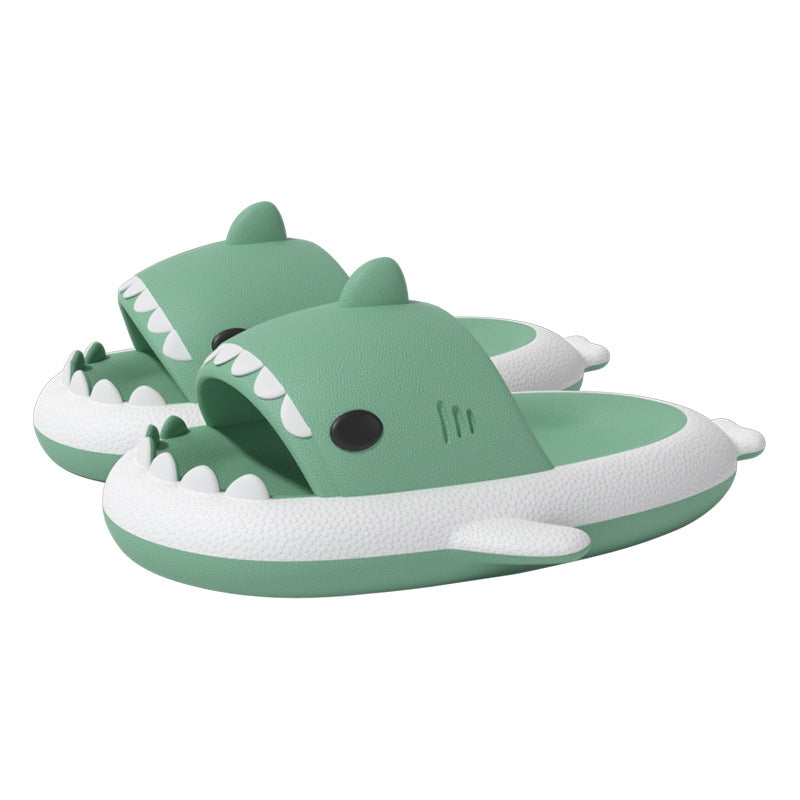 Cross-border cow shark sandals and slippers for men at home