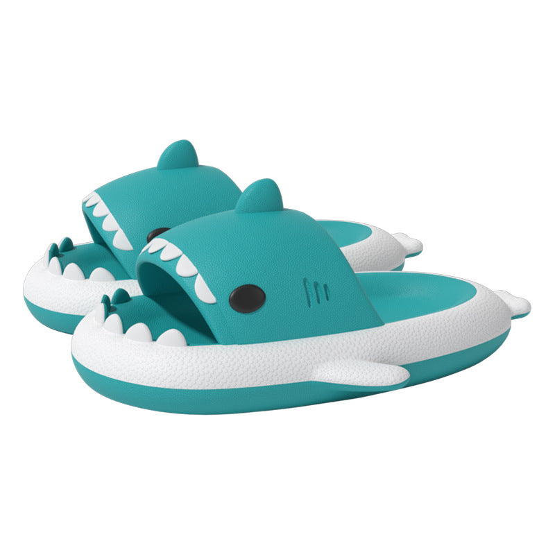 Cross-border cow shark sandals and slippers for men at home