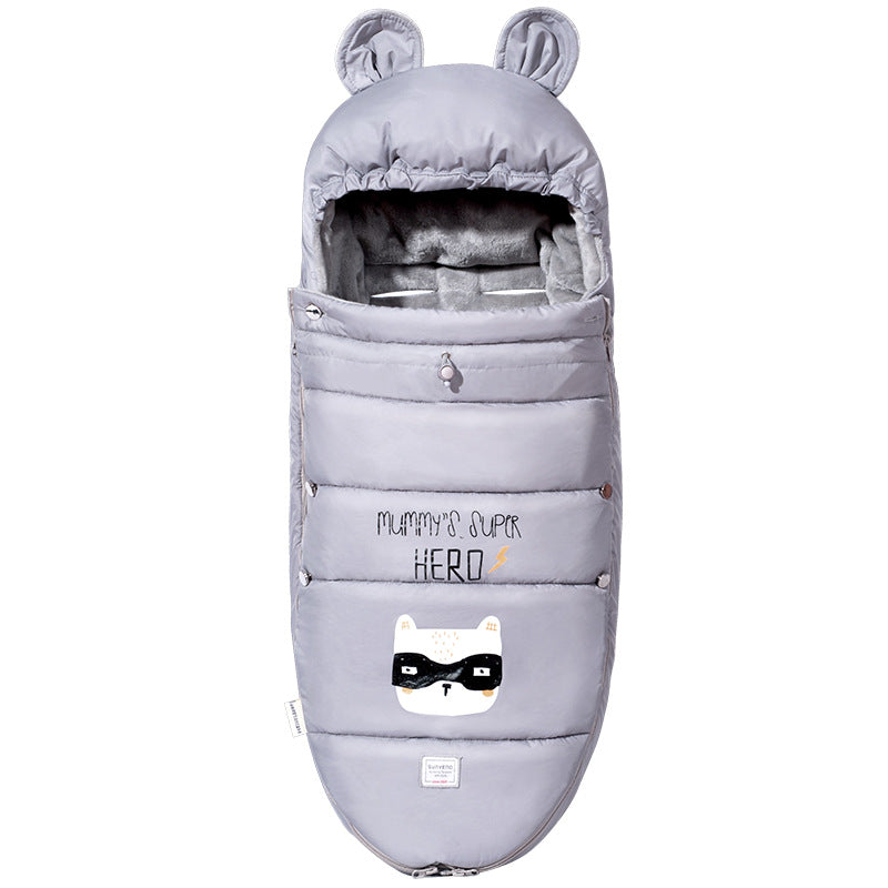 Baby stroller sleeping bag winter outdoor windproof newborn blanket baby anti-kicking blanket baby stroller sleeping bag