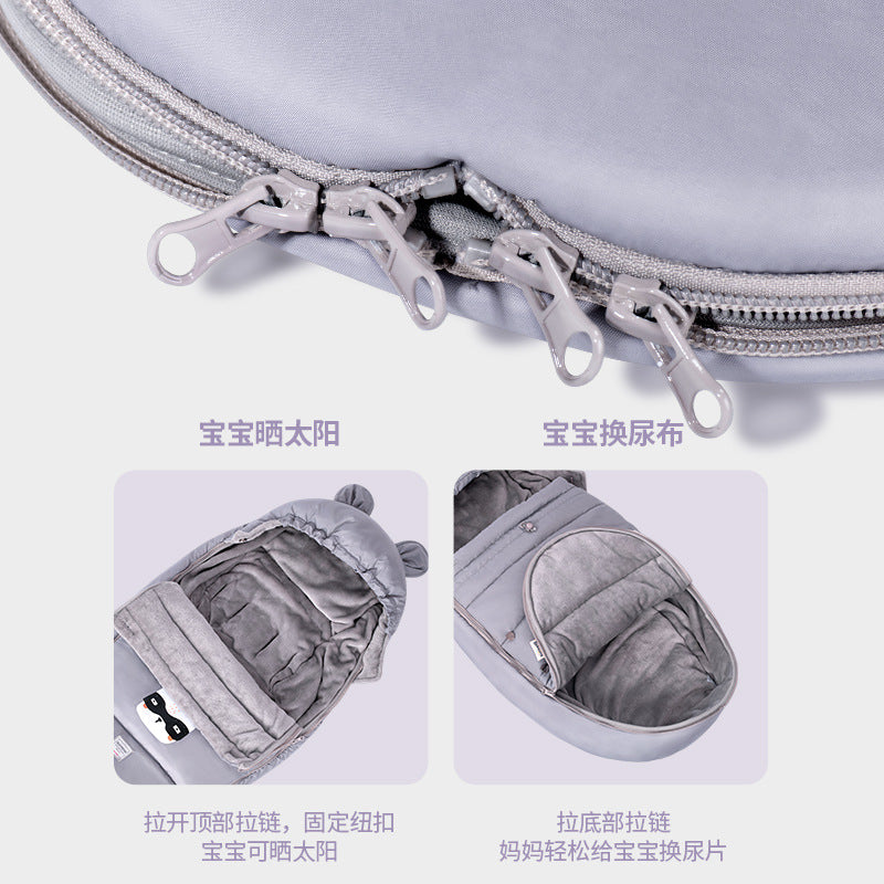 Baby stroller sleeping bag winter outdoor windproof newborn blanket baby anti-kicking blanket baby stroller sleeping bag