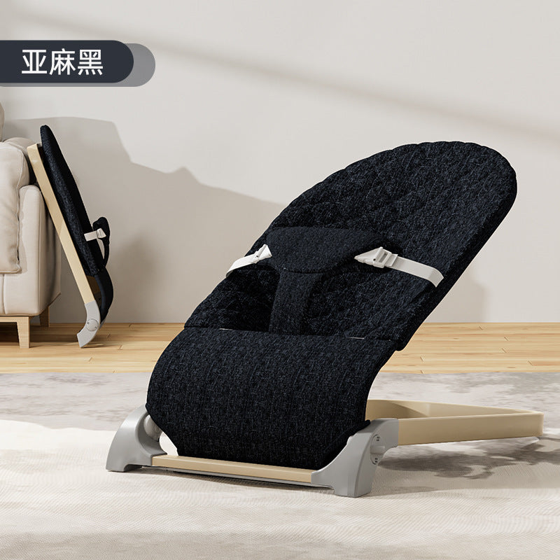 Baby rocking chair rocking chair cradle boys and girls baby soothing recliner newborn baby coaxing artifact children lying down artifact